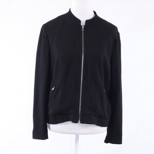 FOSSIL Y2K Vintage Black Zip-front Jacket